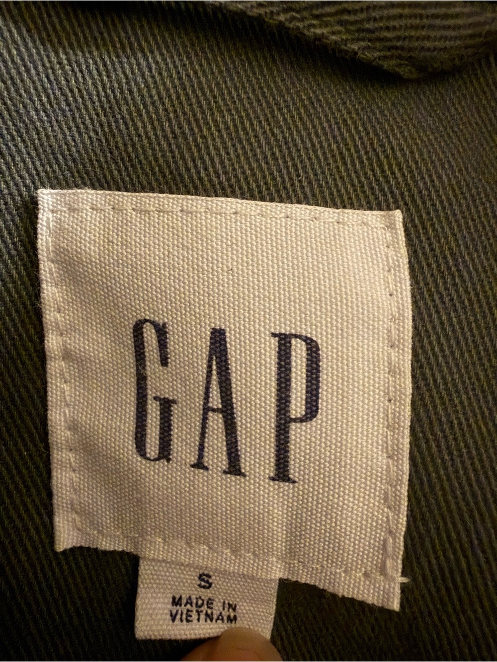 GAP Women’s Olive Utility Jacket - Picture 5 of 10